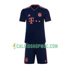 Bayern Monaco Bambino Maglia Terza 2019/2020 Manica Corta (+ Pantaloncini)